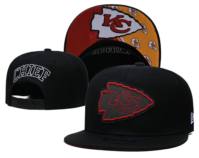 2022 NFL Kansas City Chiefs Hat YS0927->nfl hats->Sports Caps